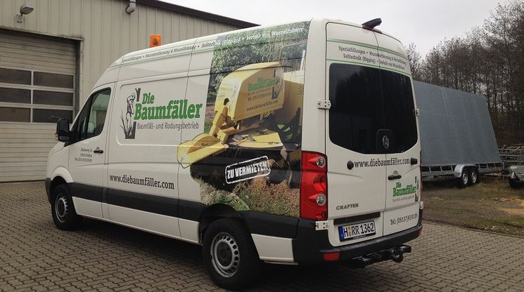 Fahrzeugbeschriftung Foliendruck